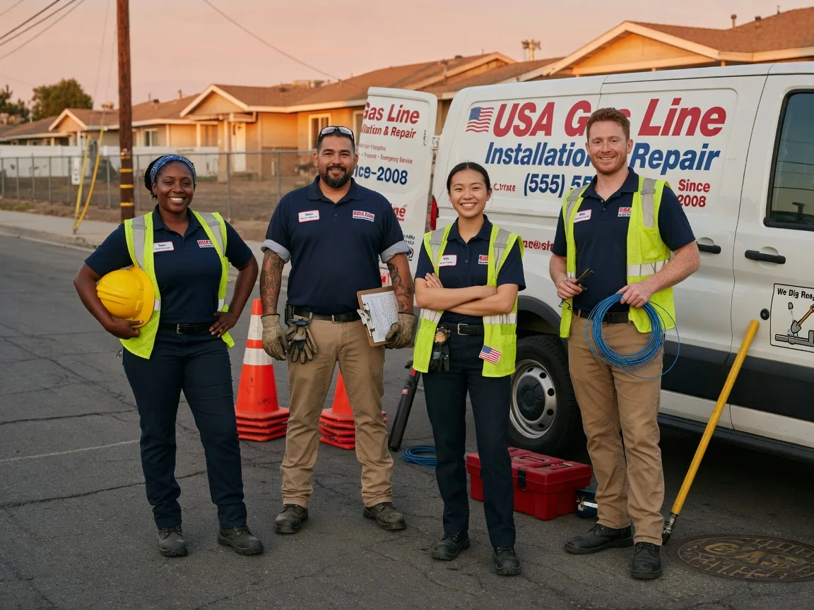 Gas Line Installation company in Bureau, IL